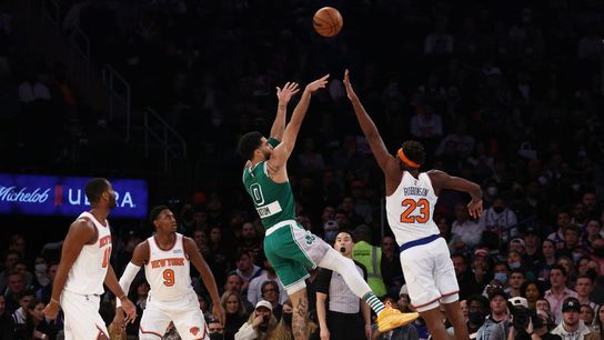 Final: Celtics 99, Knicks 75 - Jaylen Brown's first career triple double leads comfortable win taken at BSJ Headquarters (Celtics)